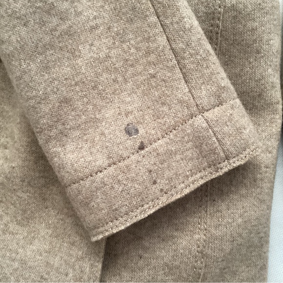 Banana Republic Unlined Italian Melton Coat, Size SP - Picture 8 of 8